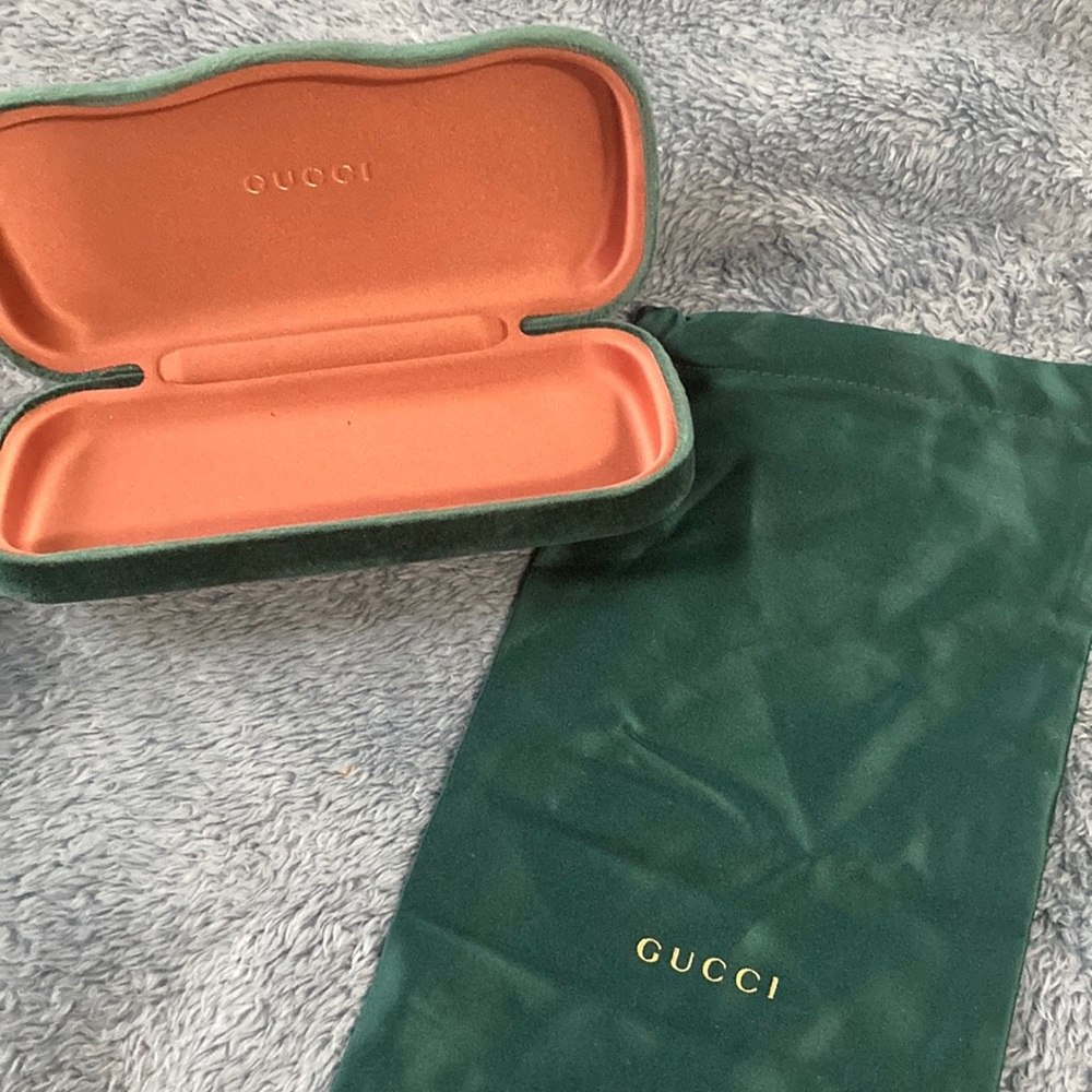 Authentic Gucci Eyeglass / Sunglass Case Fairly New